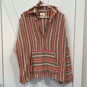 Rip curl beach/surf cover up with hood